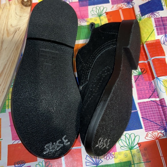 New GAP True Black Size 9 Stretch Lace Wingtip Oxfords - Picture 7 of 8